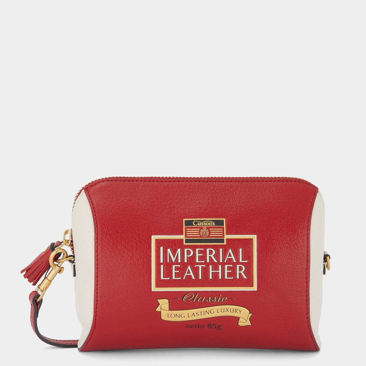 Anya Brands Imperial Leather Cross-body -

                  
                    Capra Leather in Red -
                  

                  Anya Hindmarch EU
