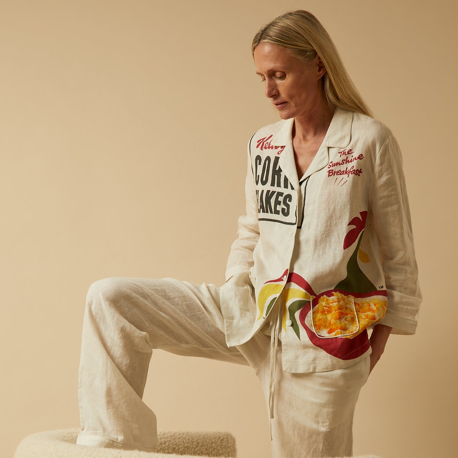 Anya Brands Corn Flakes Pyjamas -

                  
                    Linen in Chalk -
                  

                  Anya Hindmarch EU
