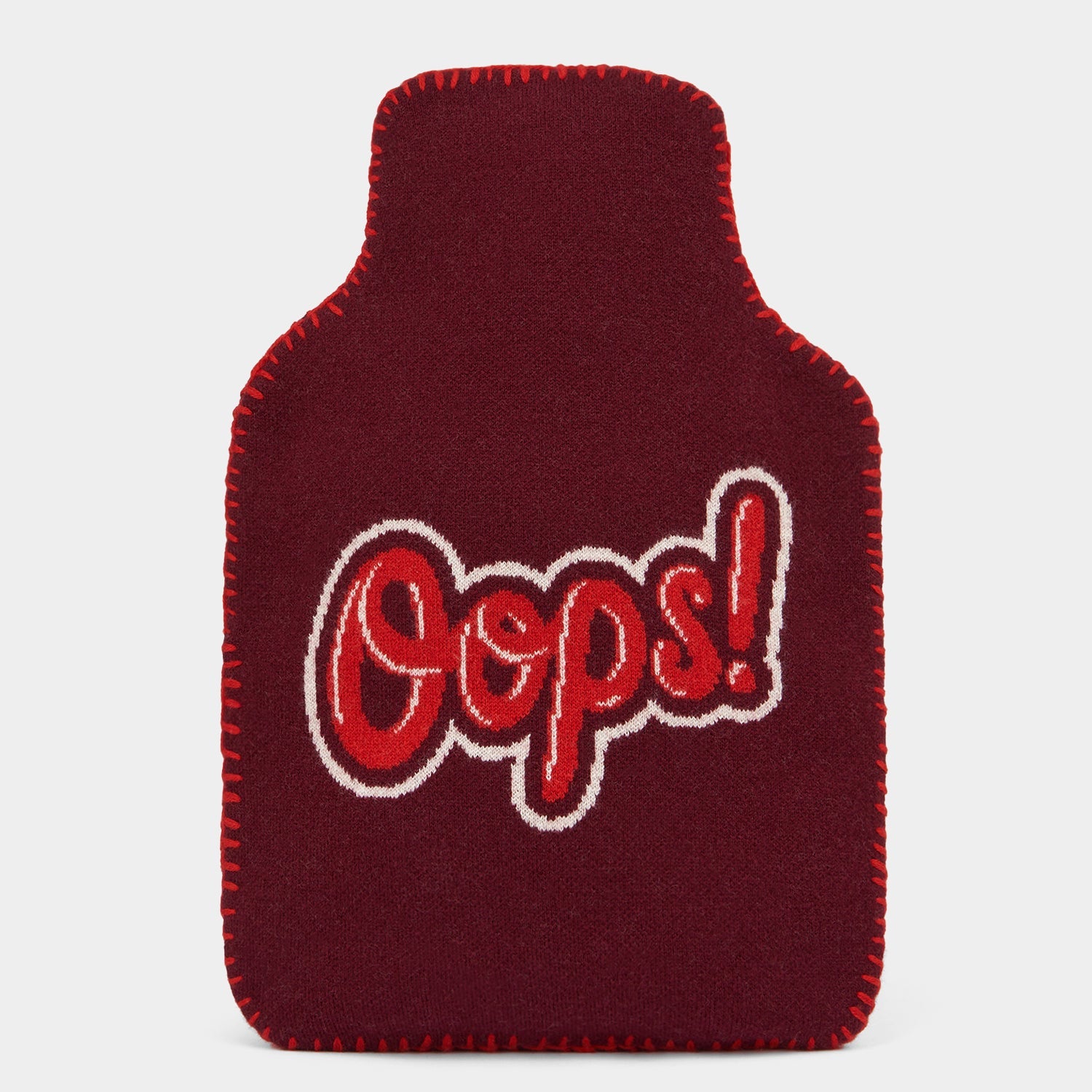 Hot Water Bottle Cover -

                  
                    Lambswool in Red -
                  

                  Anya Hindmarch EU
