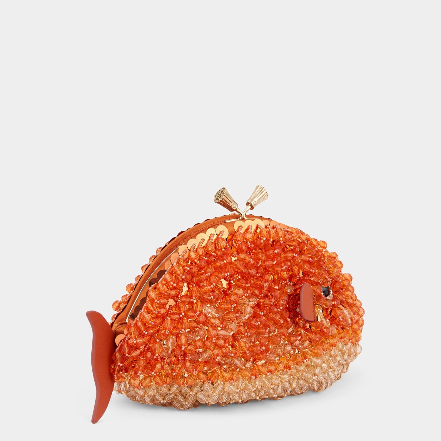 Fish Maud Tassel Clutch -

                  
                    Beads in Orange -
                  

                  Anya Hindmarch EU

