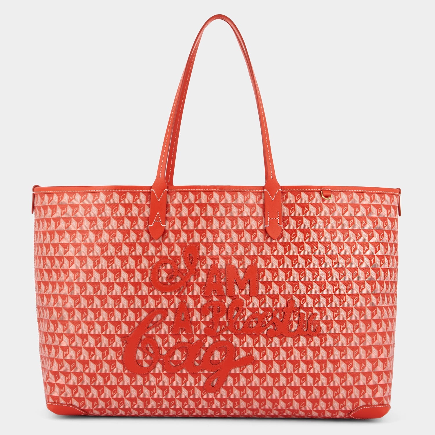 I Am A Plastic Bag Motif Tote -

                  
                    Recycled Canvas in Dark Flame Red -
                  

                  Anya Hindmarch EU
