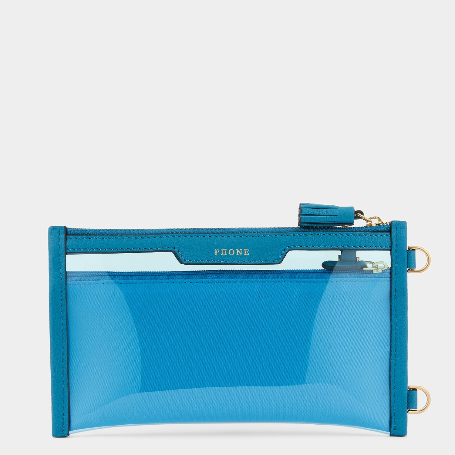 Everything Pouch -

                  
                    Capra Leather in Peacock -
                  

                  Anya Hindmarch EU
