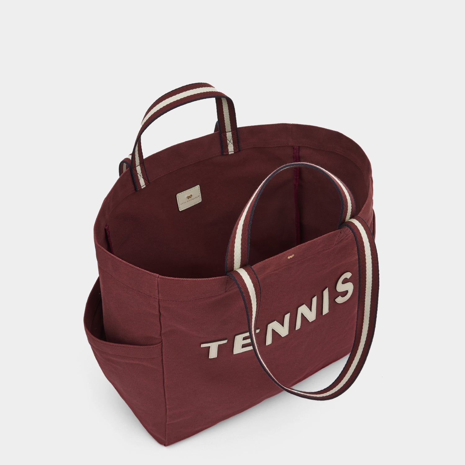 Tennis Household Tote -

                  
                    Recycled Canvas in Medium Red -
                  

                  Anya Hindmarch EU
