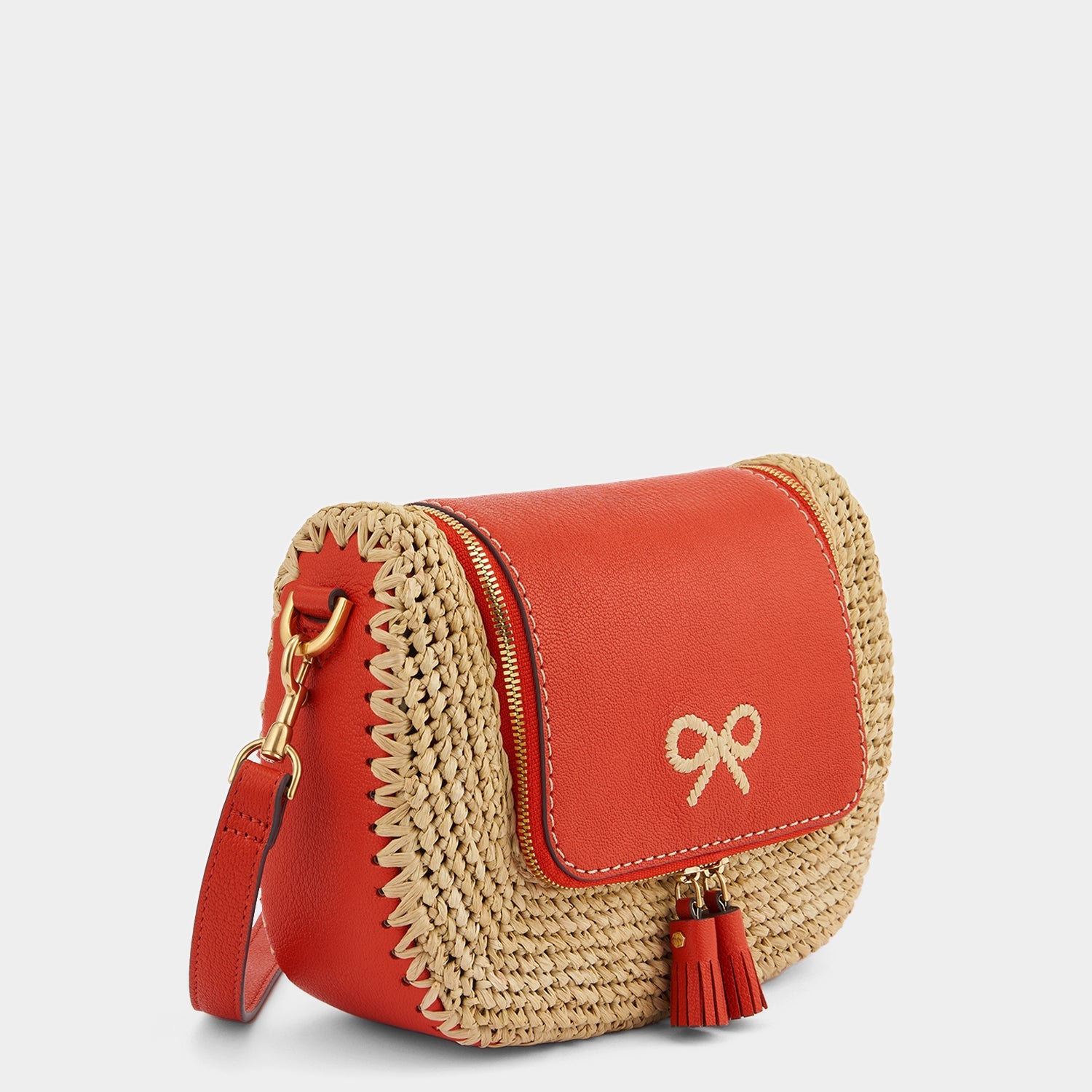 Small Vere Soft Satchel -

                  
                    Capra Leather in Flame Red -
                  

                  Anya Hindmarch EU
