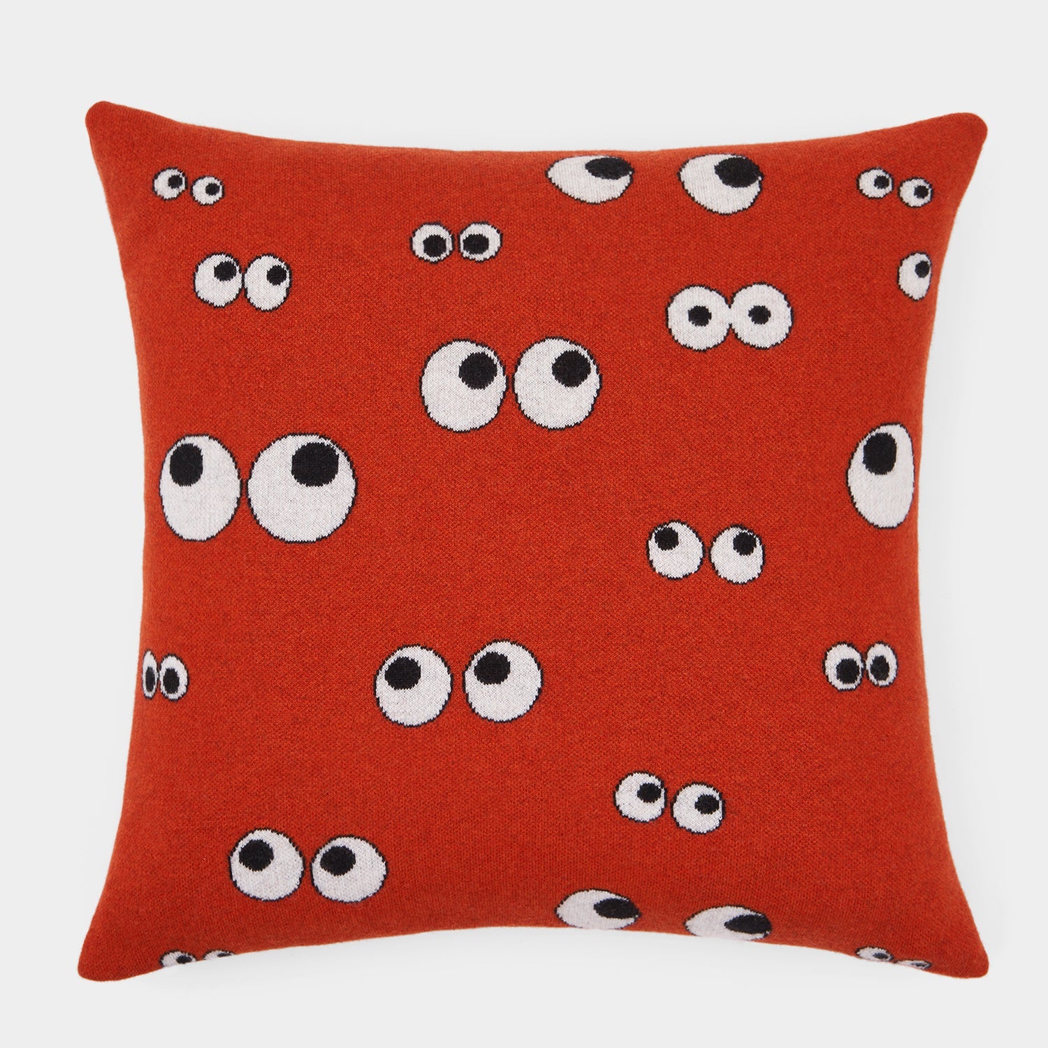 All Over Eyes Cushion -

                  
                    Lambswool in Dark Clementine -
                  

                  Anya Hindmarch EU
