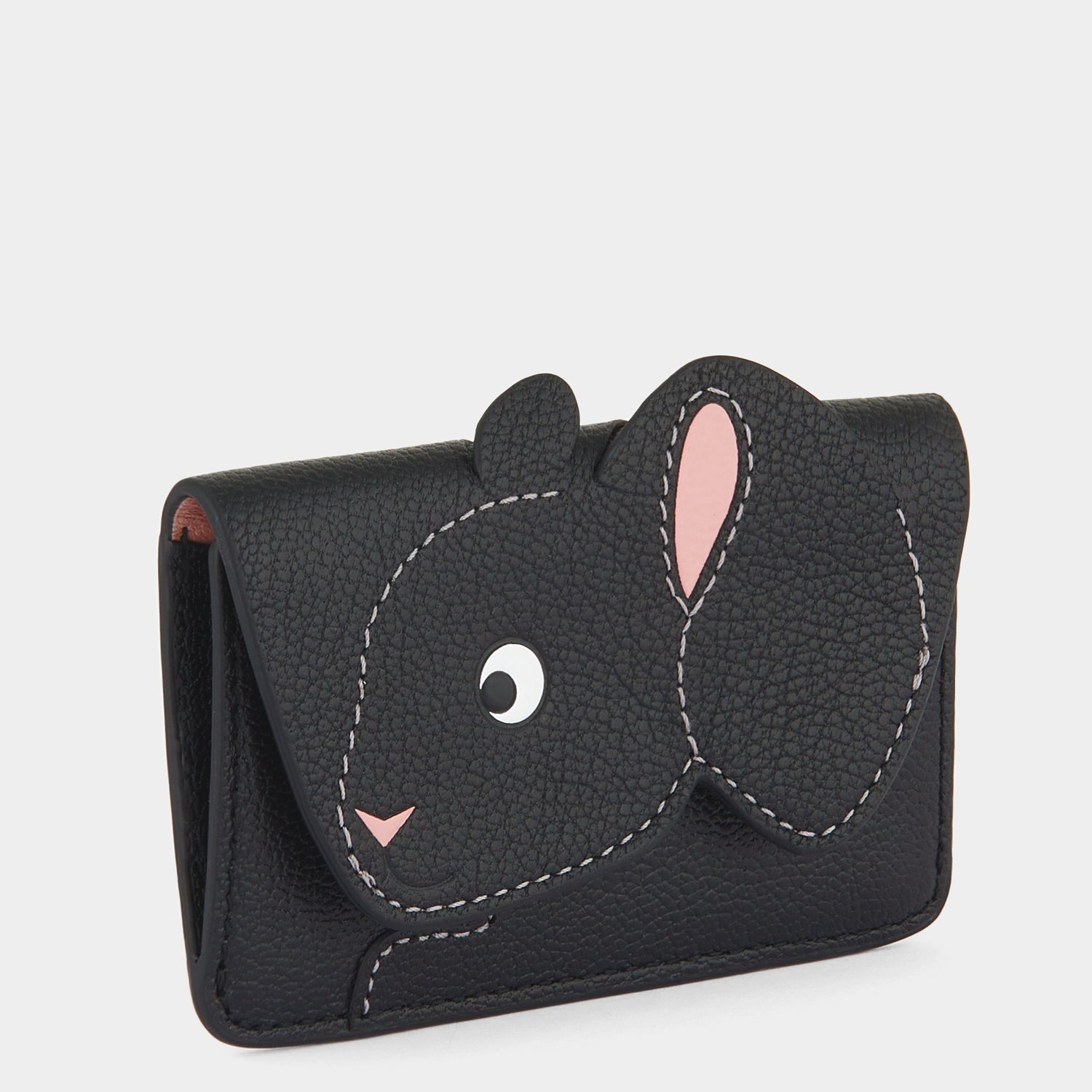 Rabbit Card Case -

                  
                    Capra Leather in Black -
                  

                  Anya Hindmarch EU
