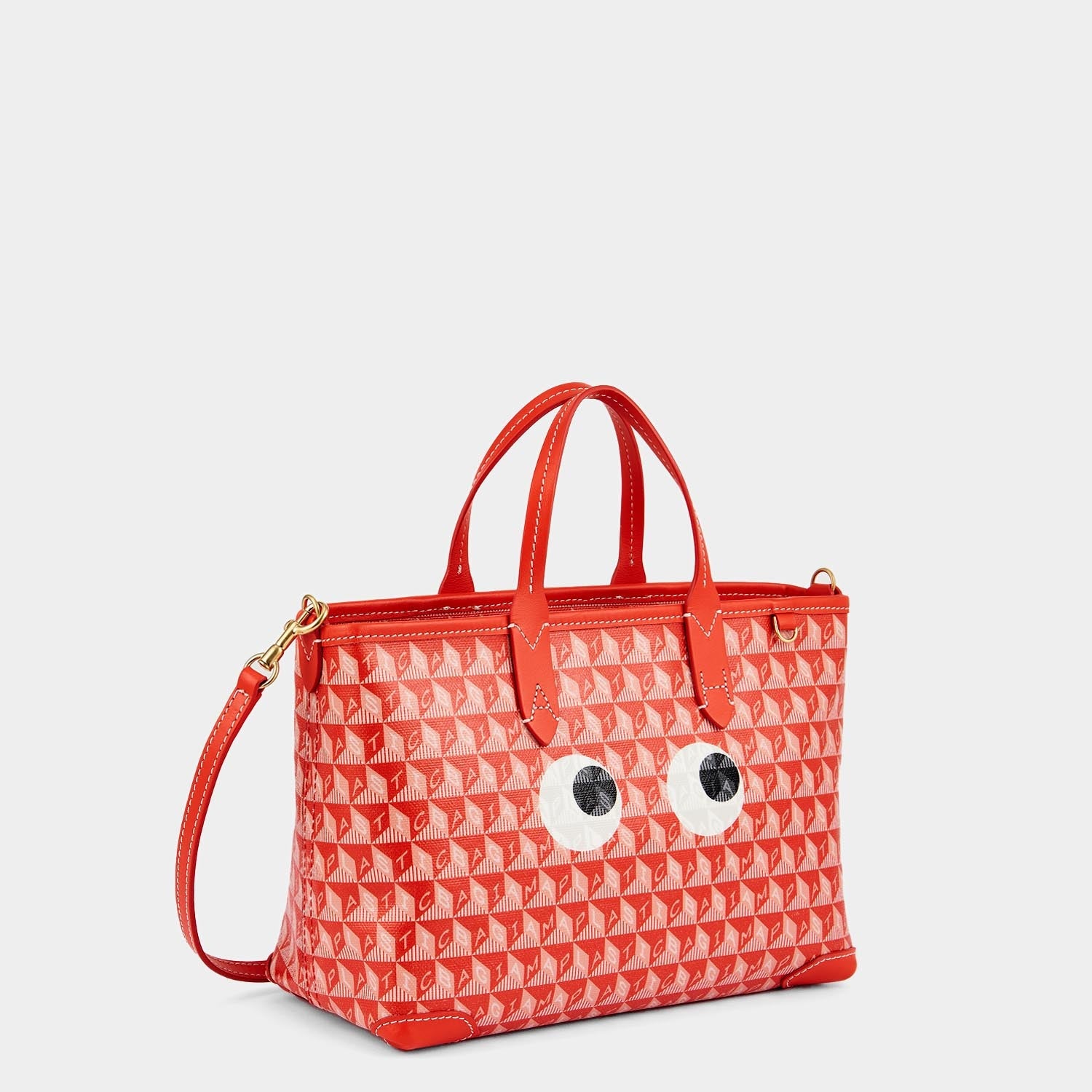 I Am A Plastic Bag XS Eyes Tote -

                  
                    Recycled Canvas in Dark Flame Red -
                  

                  Anya Hindmarch EU
