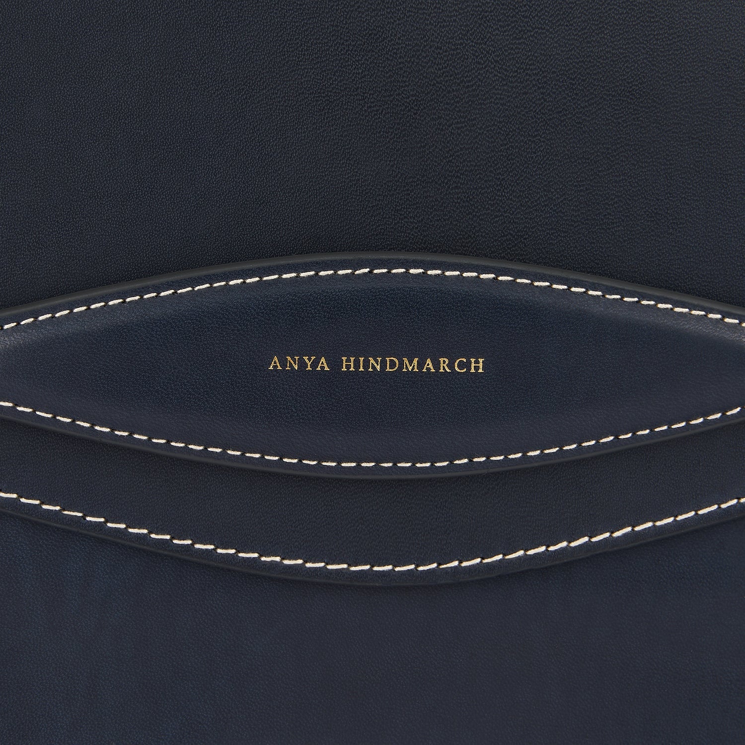 Return to Nature Shoulder Bag -

                  
                    Compostable Leather in Marine -
                  

                  Anya Hindmarch EU
