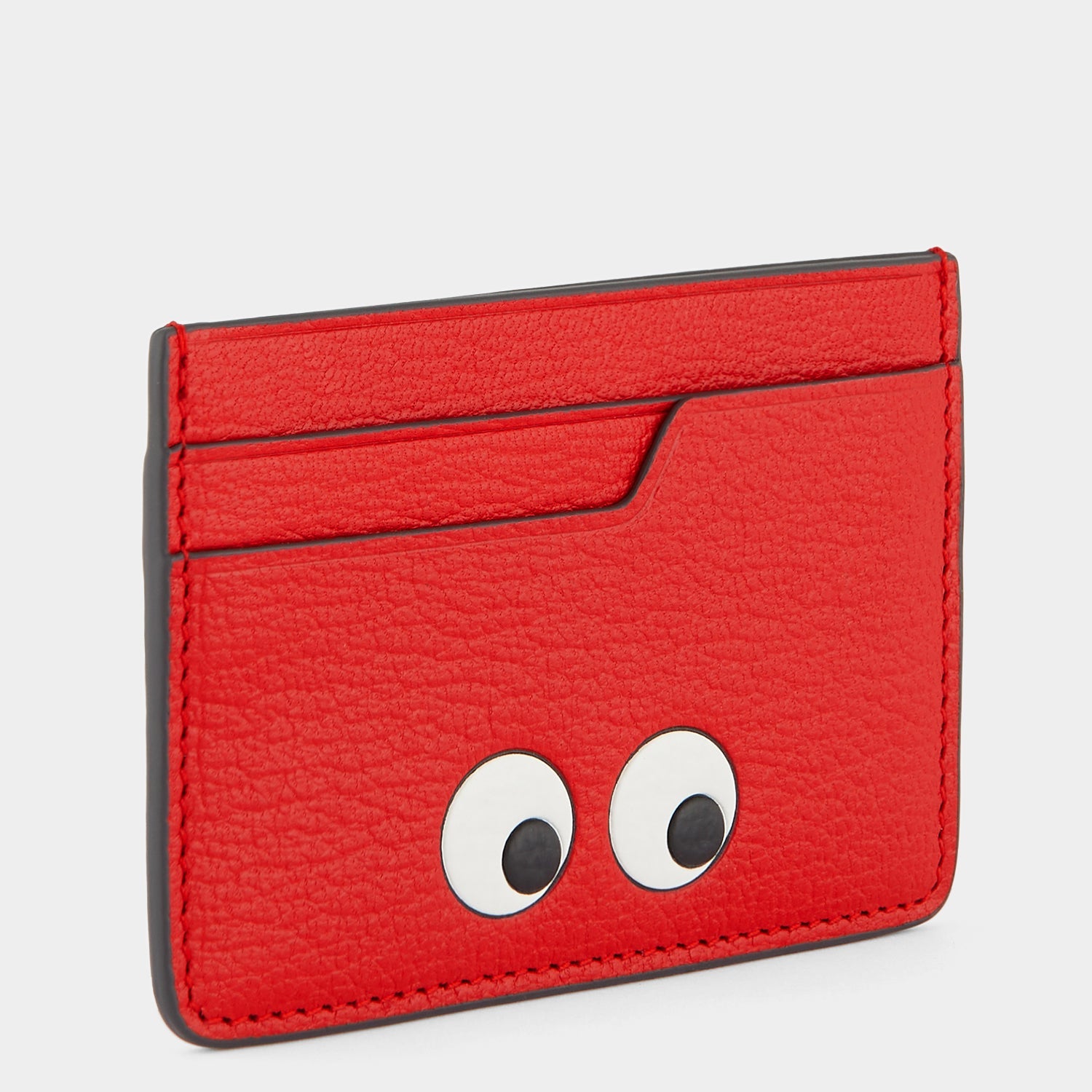 Eyes Card Case -

                  
                    Capra Leather in Bright Red -
                  

                  Anya Hindmarch EU

