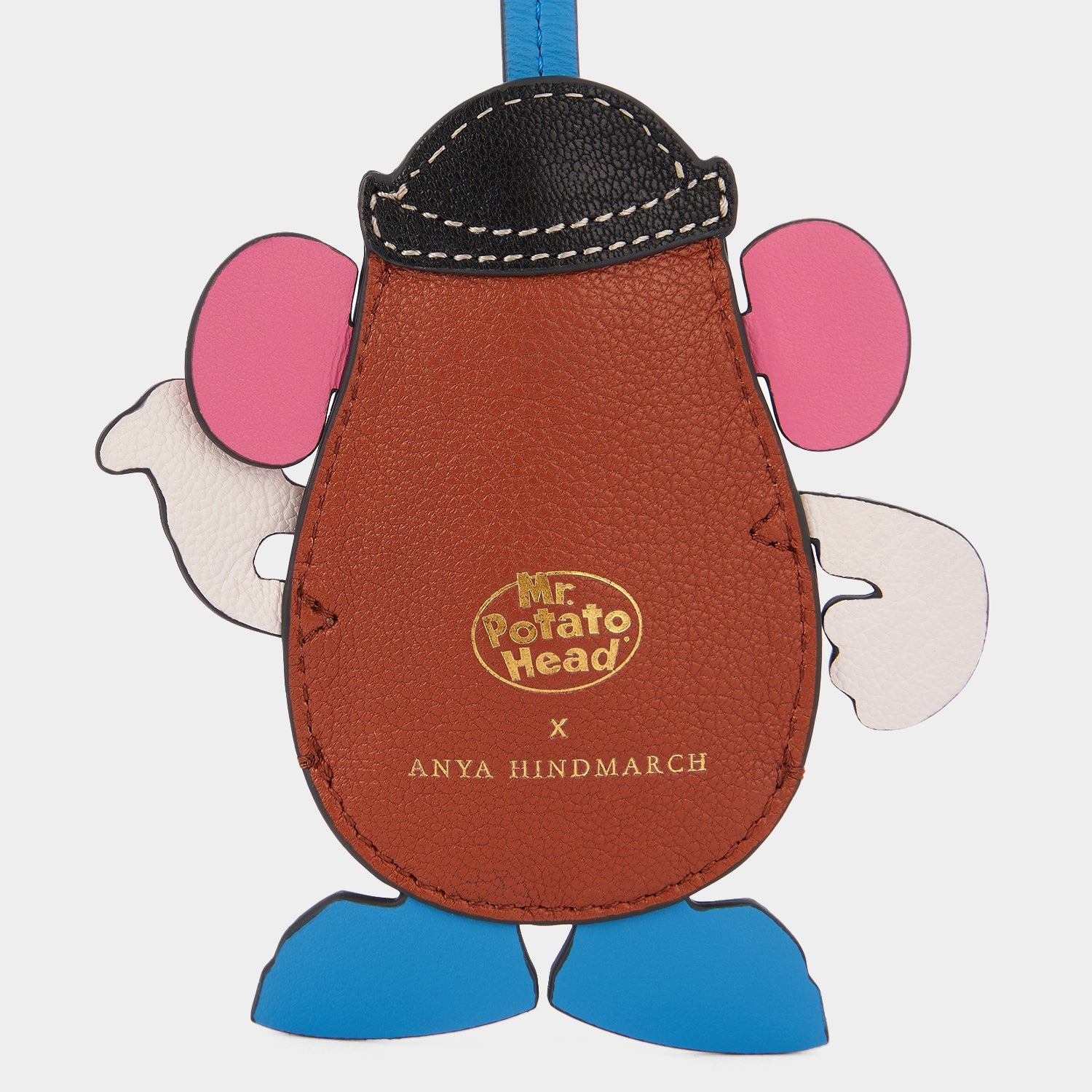 Mr Potato Head Key Fob -

                  
                    Capra Leather in Nutmeg -
                  

                  Anya Hindmarch EU

