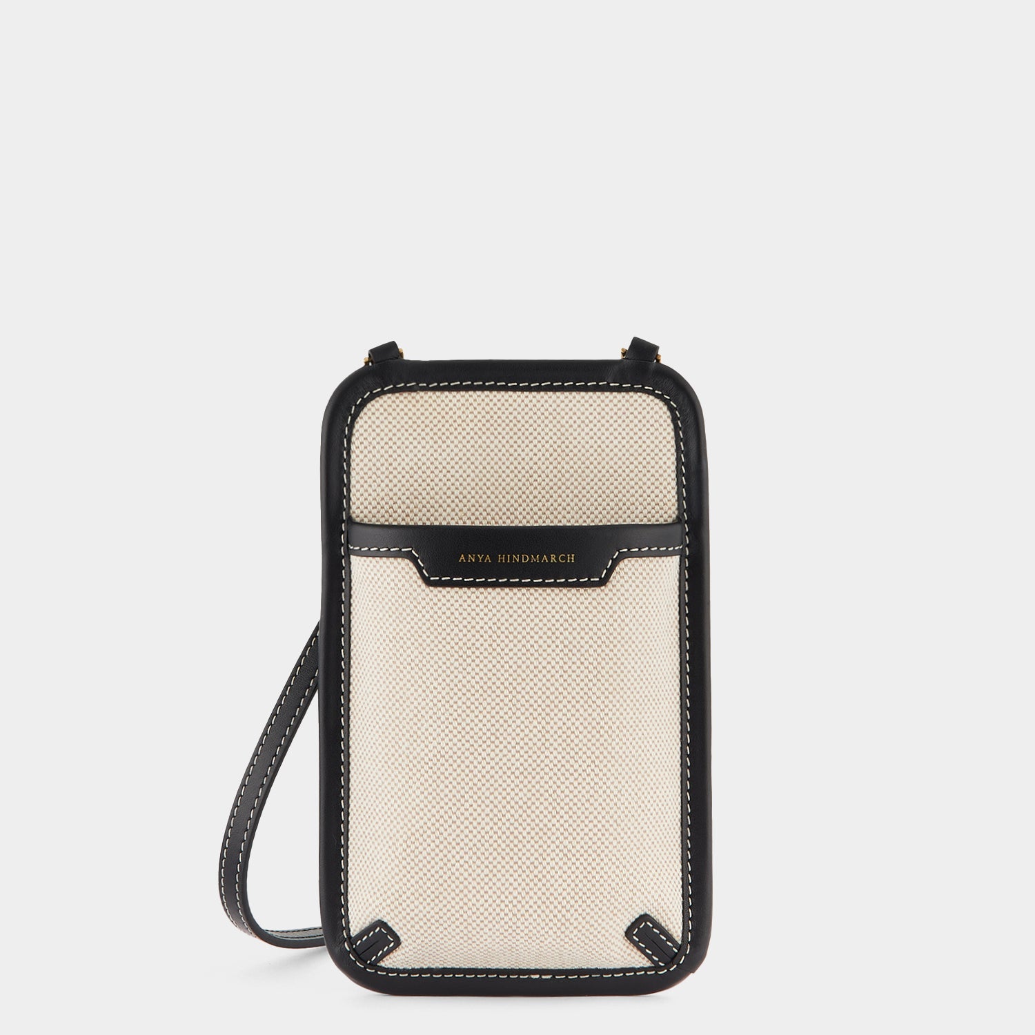 Pocket Phone Pouch On Strap -

                  
                    Mixed Canvas in Natural -
                  

                  Anya Hindmarch EU

