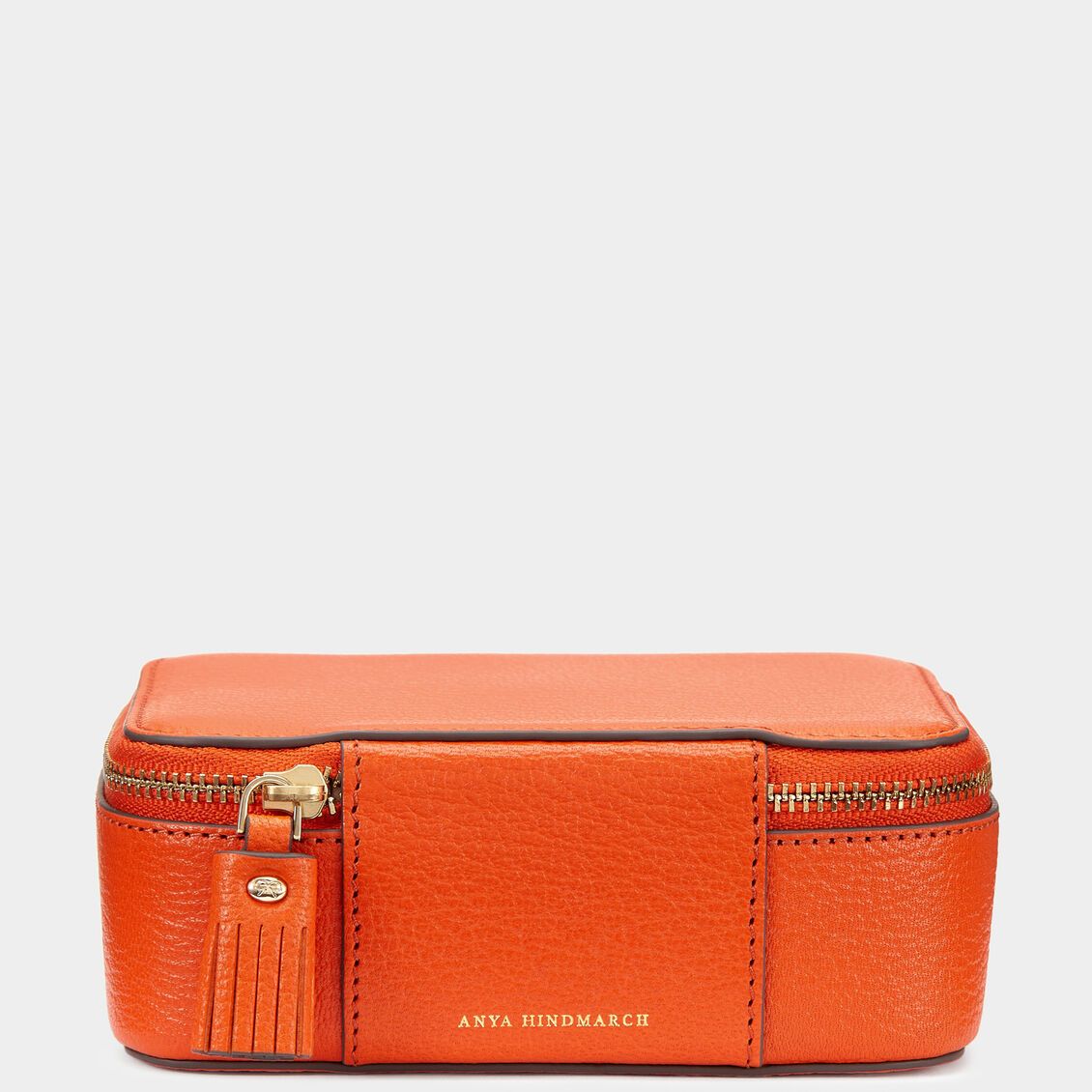 Yes Wow Box Medium -

                  
                    Capra Leather in Clementine -
                  

                  Anya Hindmarch EU
