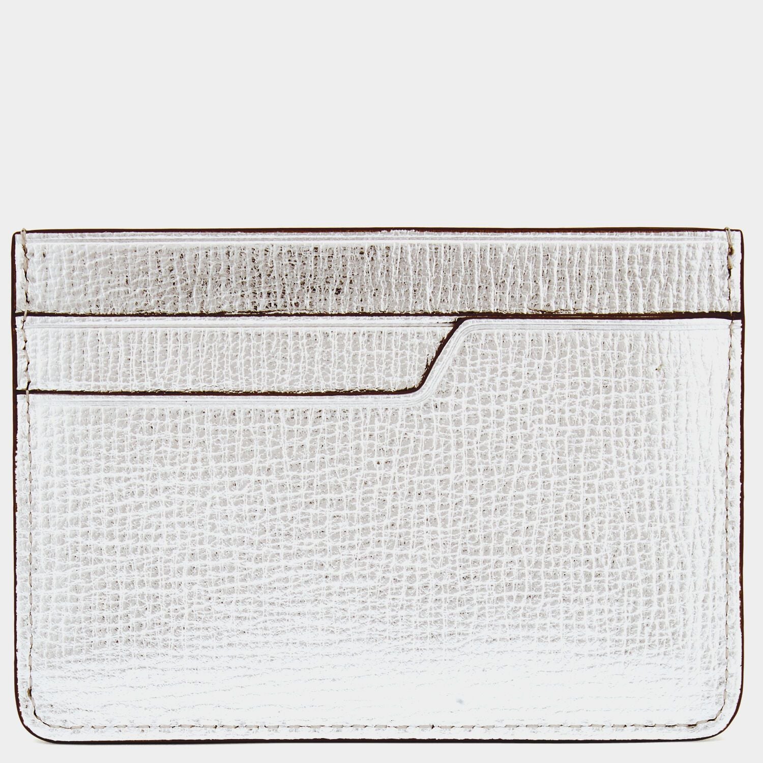 Eyes Card Case -

                  
                    Capra Leather in Silver Metallic -
                  

                  Anya Hindmarch EU
