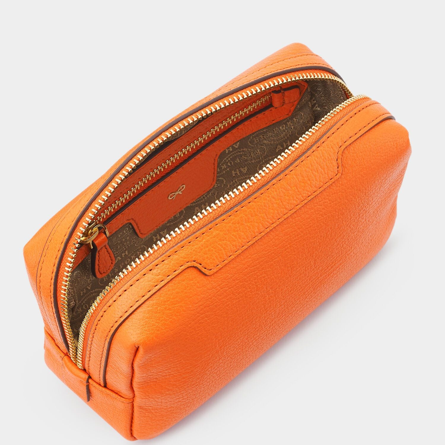 Bespoke Small Pouch -

                  
                    Capra Leather in Clementine -
                  

                  Anya Hindmarch EU
