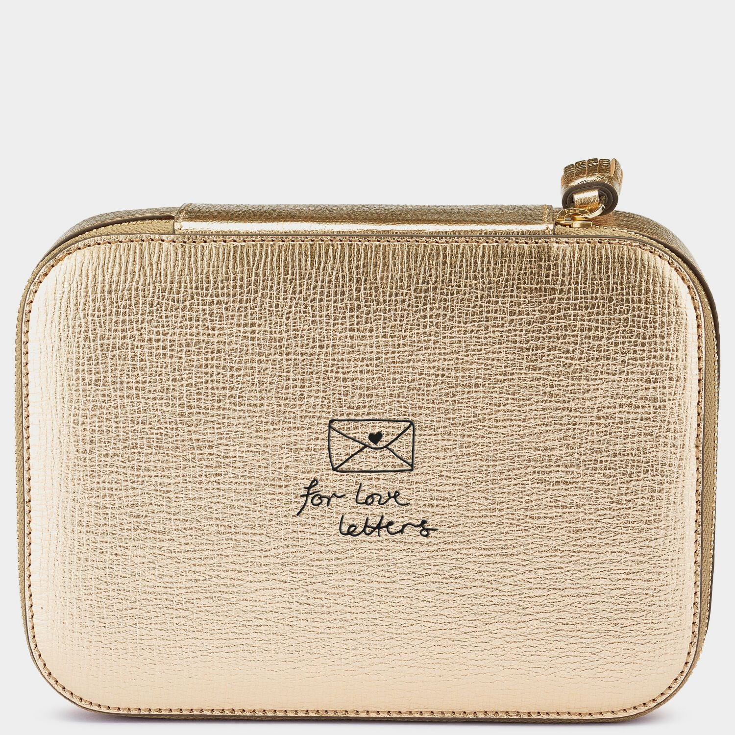 Bespoke Large Keepsake Box -

                  
                    Metallic Capra Leather in Pale Gold -
                  

                  Anya Hindmarch EU
