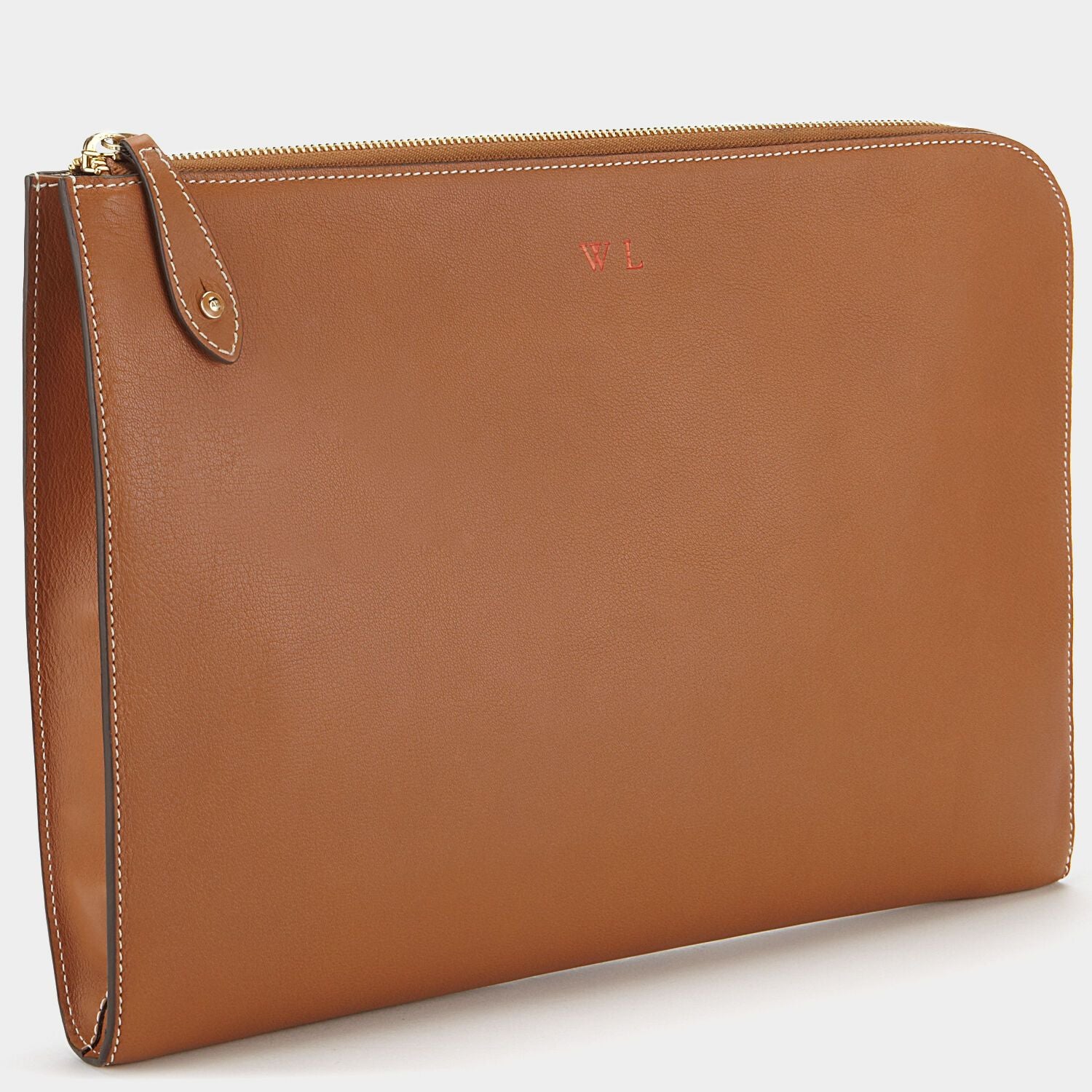 Bespoke Small Document Case -

                  
                    Butter Leather in Tan -
                  

                  Anya Hindmarch EU
