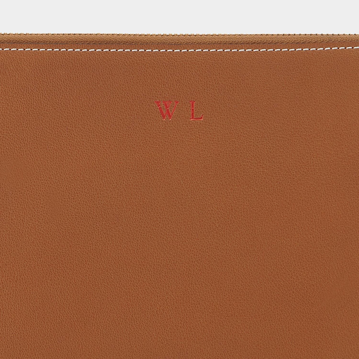 Bespoke Small Document Case -

                  
                    Butter Leather in Tan -
                  

                  Anya Hindmarch EU

