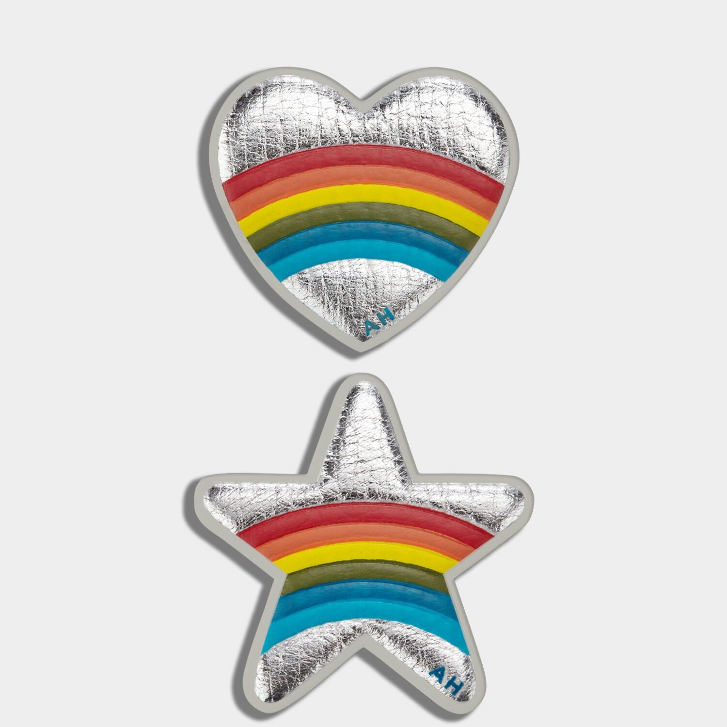 Mini Star and Heart Stickers -

                  
                    Capra in Silver -
                  

                  Anya Hindmarch EU

