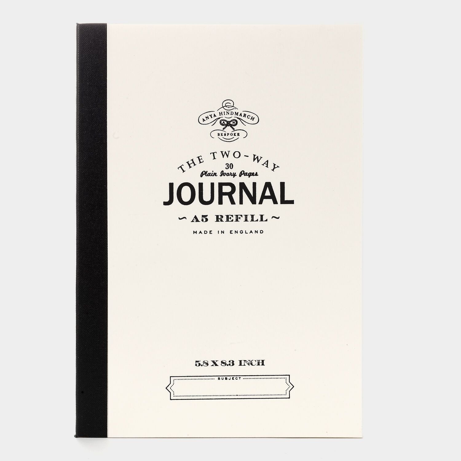 Bespoke A5 Two Way Journal Refill -

                  
                    Paper in White -
                  

                  Anya Hindmarch EU
