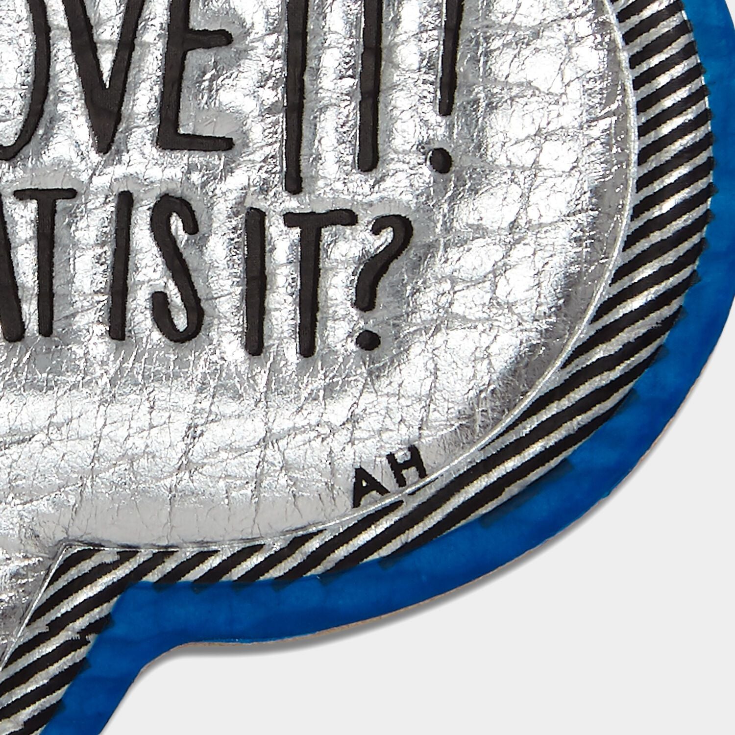 I Love It! Sticker -

                  
                    Metallic Capra in Silver -
                  

                  Anya Hindmarch EU
