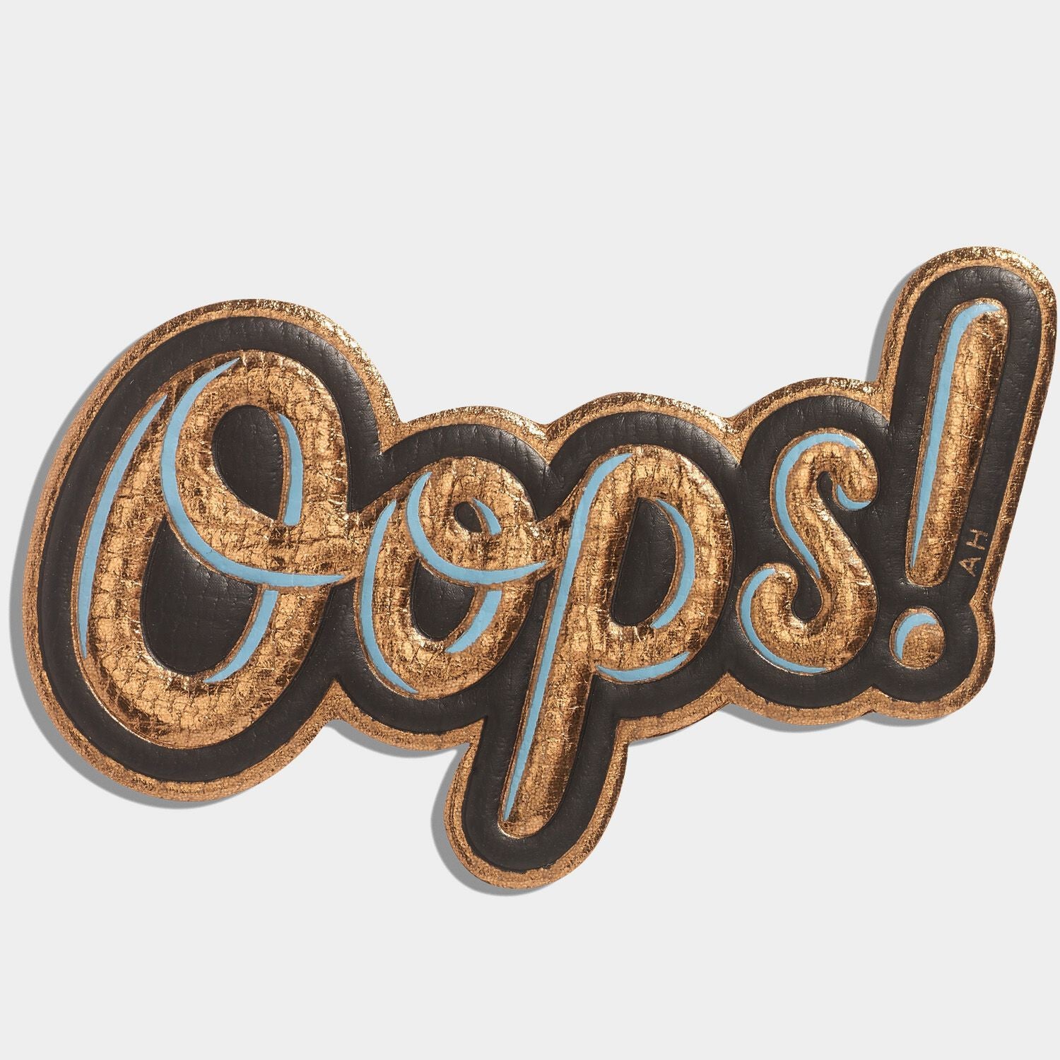 OOPS! Sticker -

                  
                    Metallic Capra in Chestnut -
                  

                  Anya Hindmarch EU
